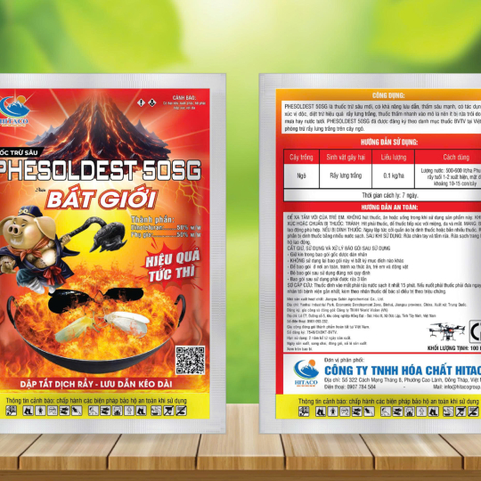 PHESOLDEST 50SG - 100G - BÁT GIỚI - HITACO 3d