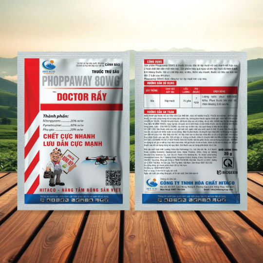PHOPPAWAY 80WG - 20G - DOCTOR RẦY - HITACO  3d